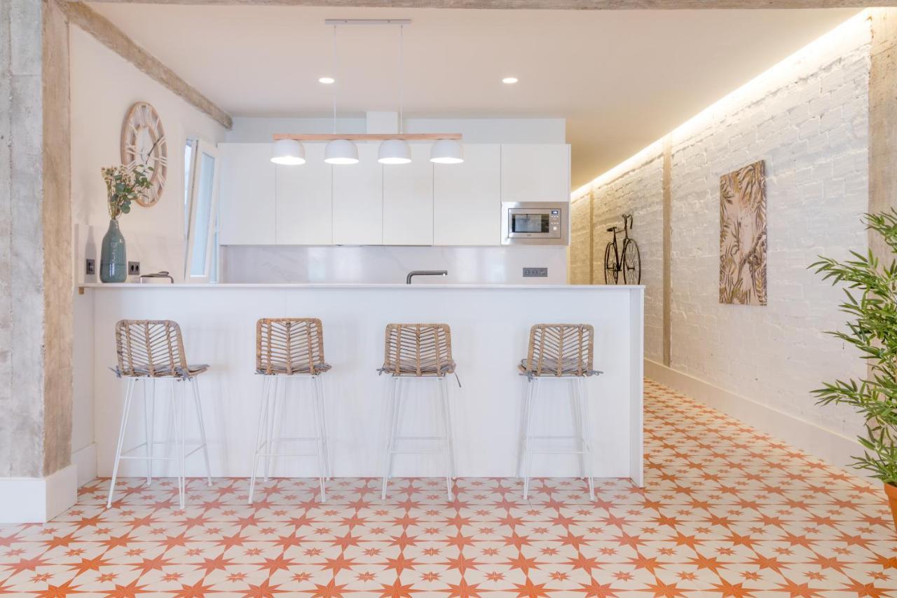 Amplio Y Moderno Apartamento Con Tarima Refrescante By Staynnapartments Bilbao Eksteriør billede